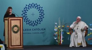 El mensaje de Nelly León al Papa Francisco: "En Chile se encarcela la pobreza"