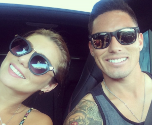 Faloon Larraguibel publica un romántico mensaje dedicado a Jean Paul Pineda