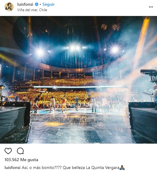 Luis Fonsi instagram