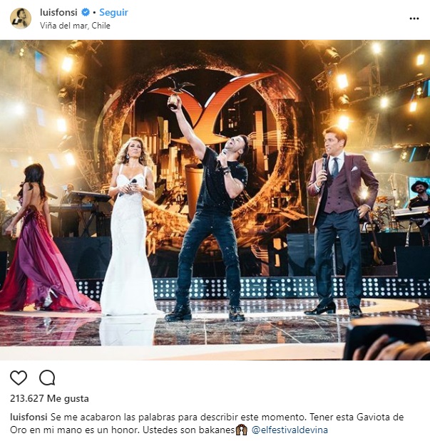 Luis Fonsi instagram
