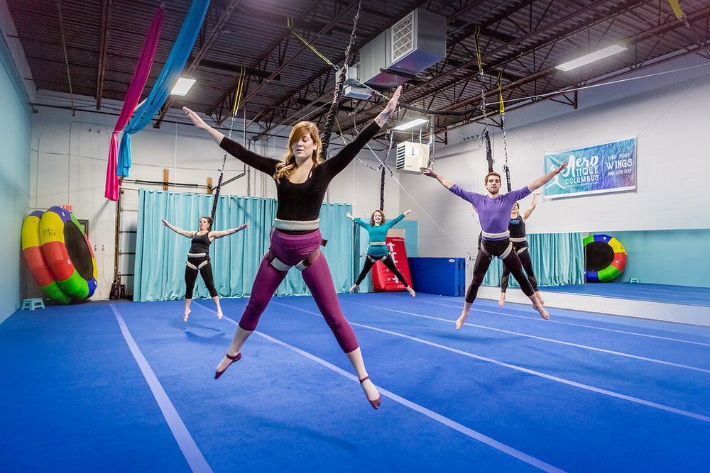 Bungee workout Así es la entretenida tendencia fitness