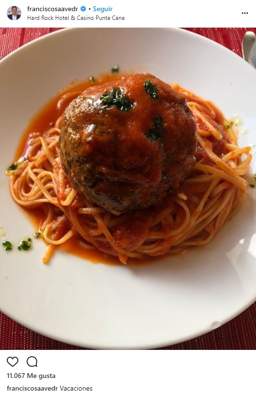 Pancho Saavedra vacaciones