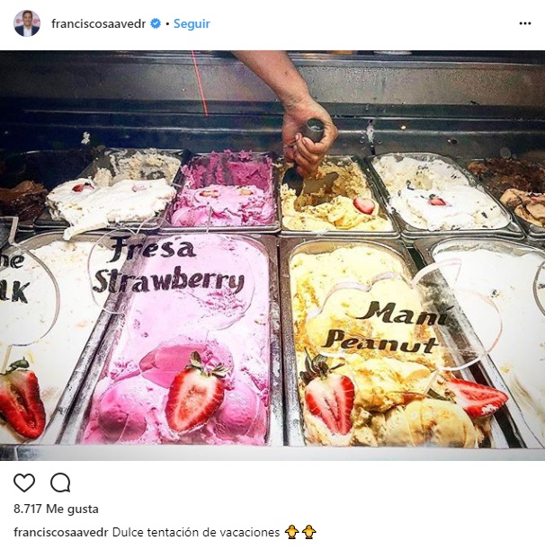 Pancho Saavedra vacaciones