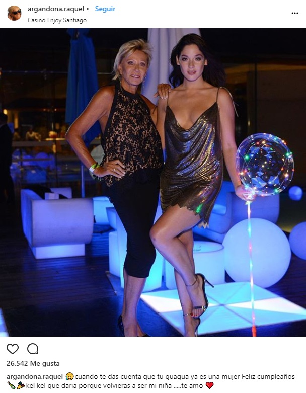 Raquel Argandoña instagram