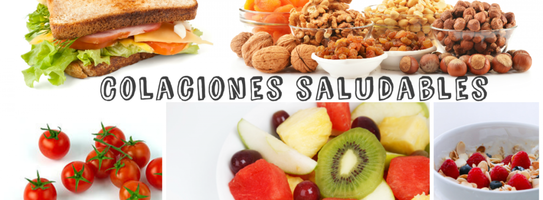 Colaciones saludables: cómo elegir la mejor colación para nuestros hijos