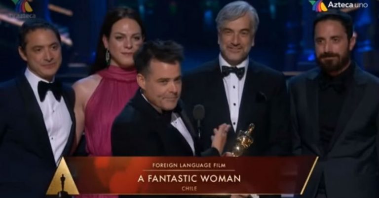 Pancho Reyes en éxtasis: así reaccionó cuando fue anunciado el triunfo de "Una Mujer Fantástica" en los Oscar