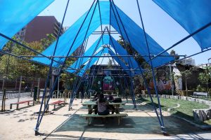 ¿La conoces? Esta es la nueva plaza de bolsillo inaugurada en Santiago