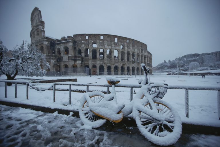 Mira las impresionantes postales que ha dejado Europa nevada