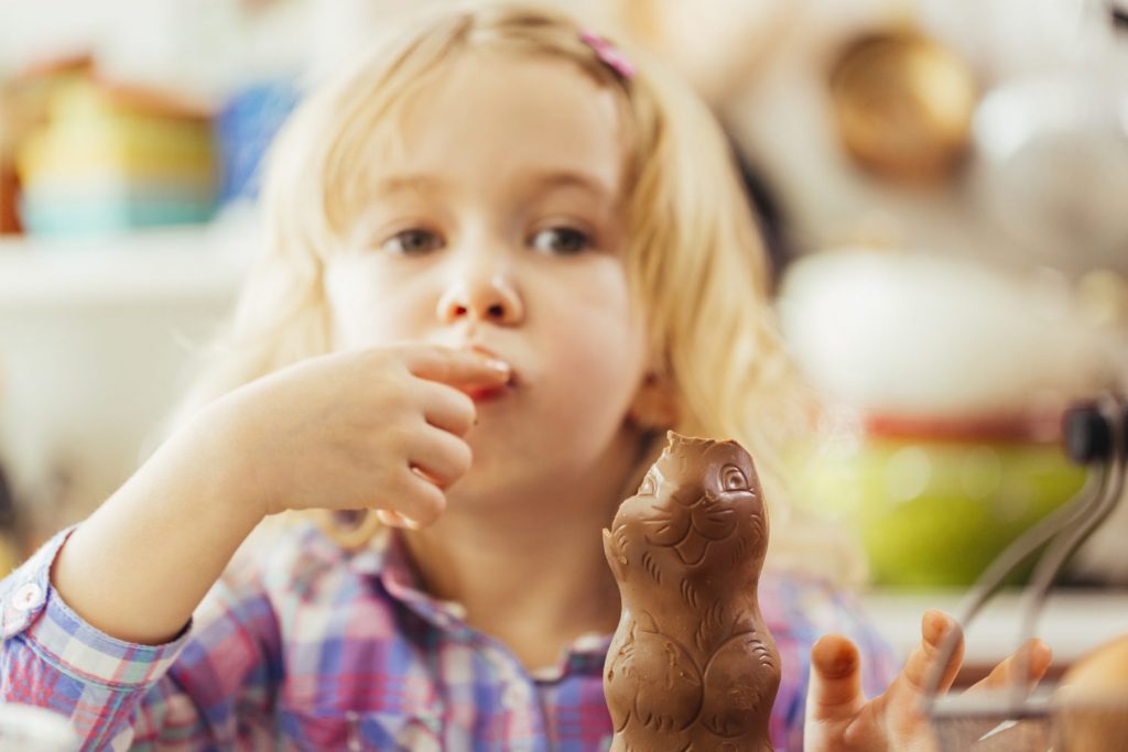 huevitos de chocolate