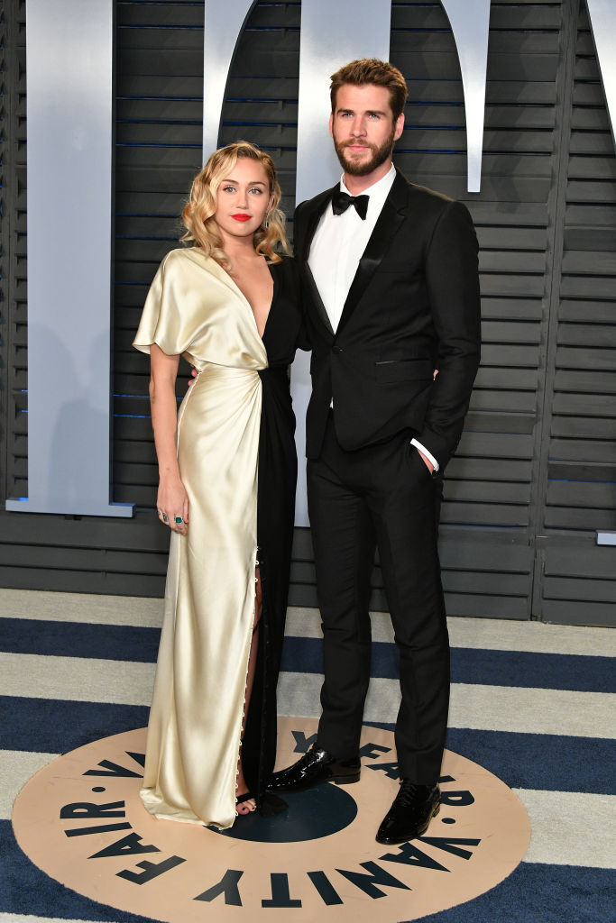 Liam Hemsworth y Miley Cyrus