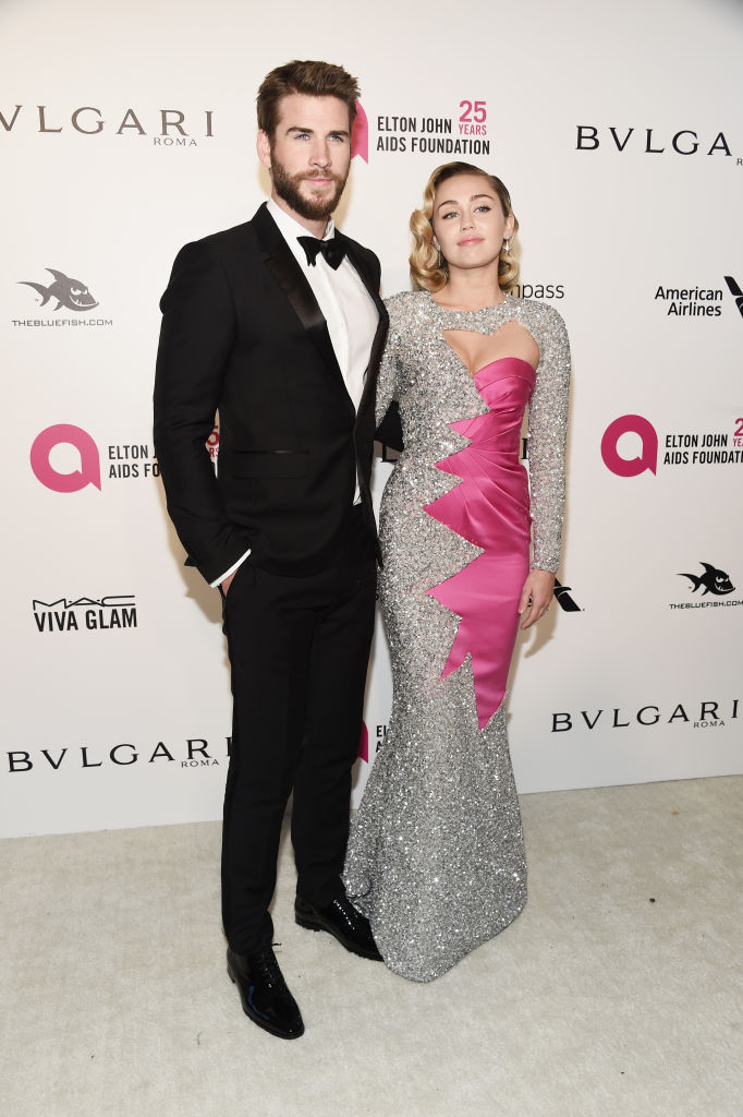 Liam Hemsworth y Miley Cyrus