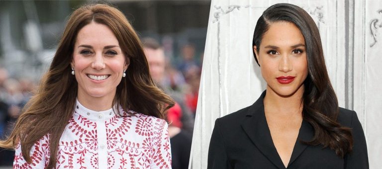 Kate Middleton versus Meghan Markle: ¿Quién luce mejor estos vestidos azules?