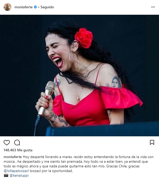 Mon Laferte instagram