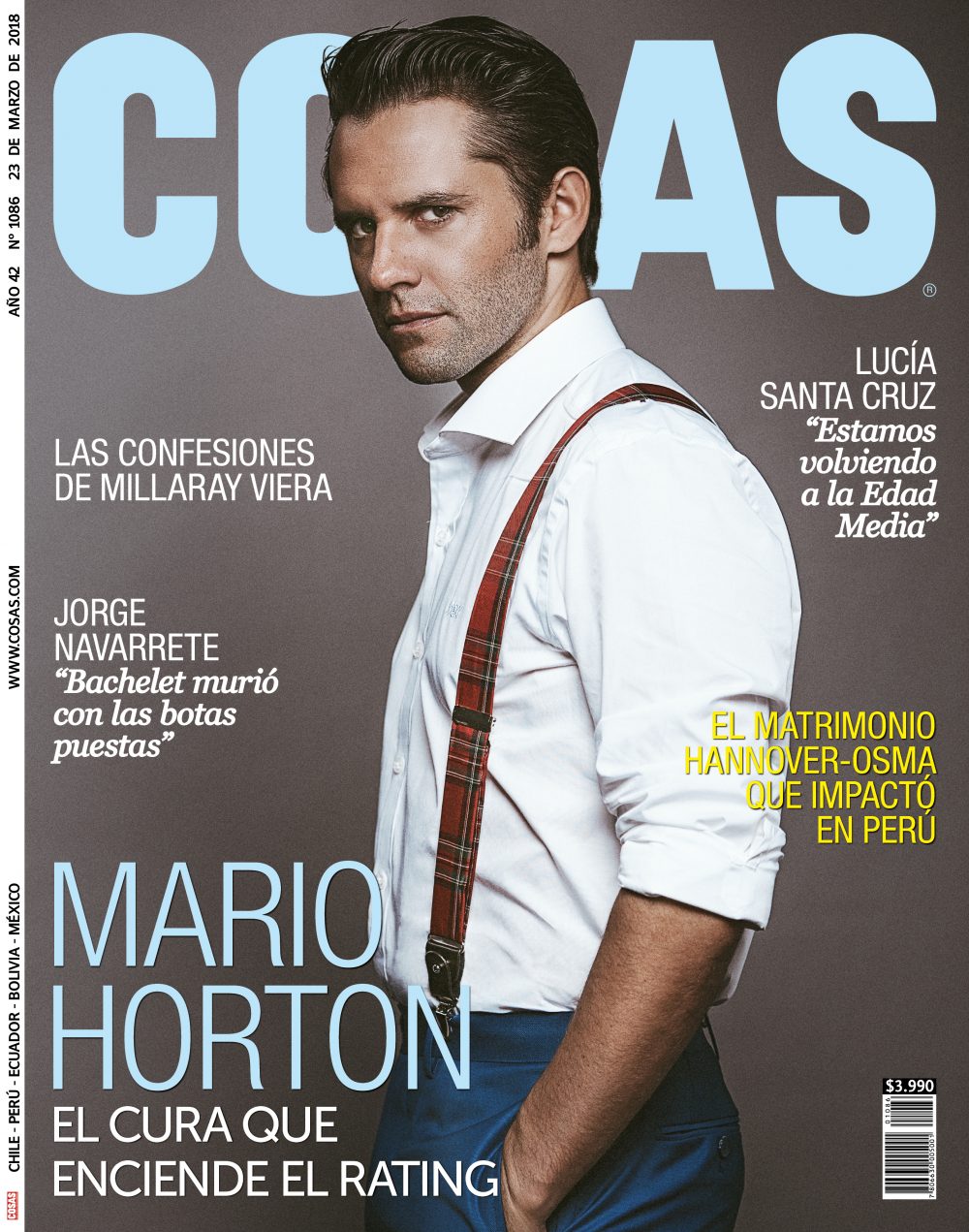 Mario Horton revista Cosas