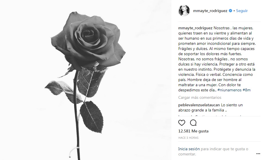 Mayte Rodríguez Instagram