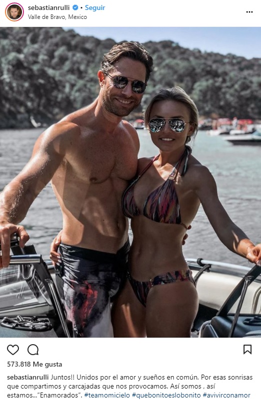 Sebastián Rulli y Angelique Boyer vacaciones