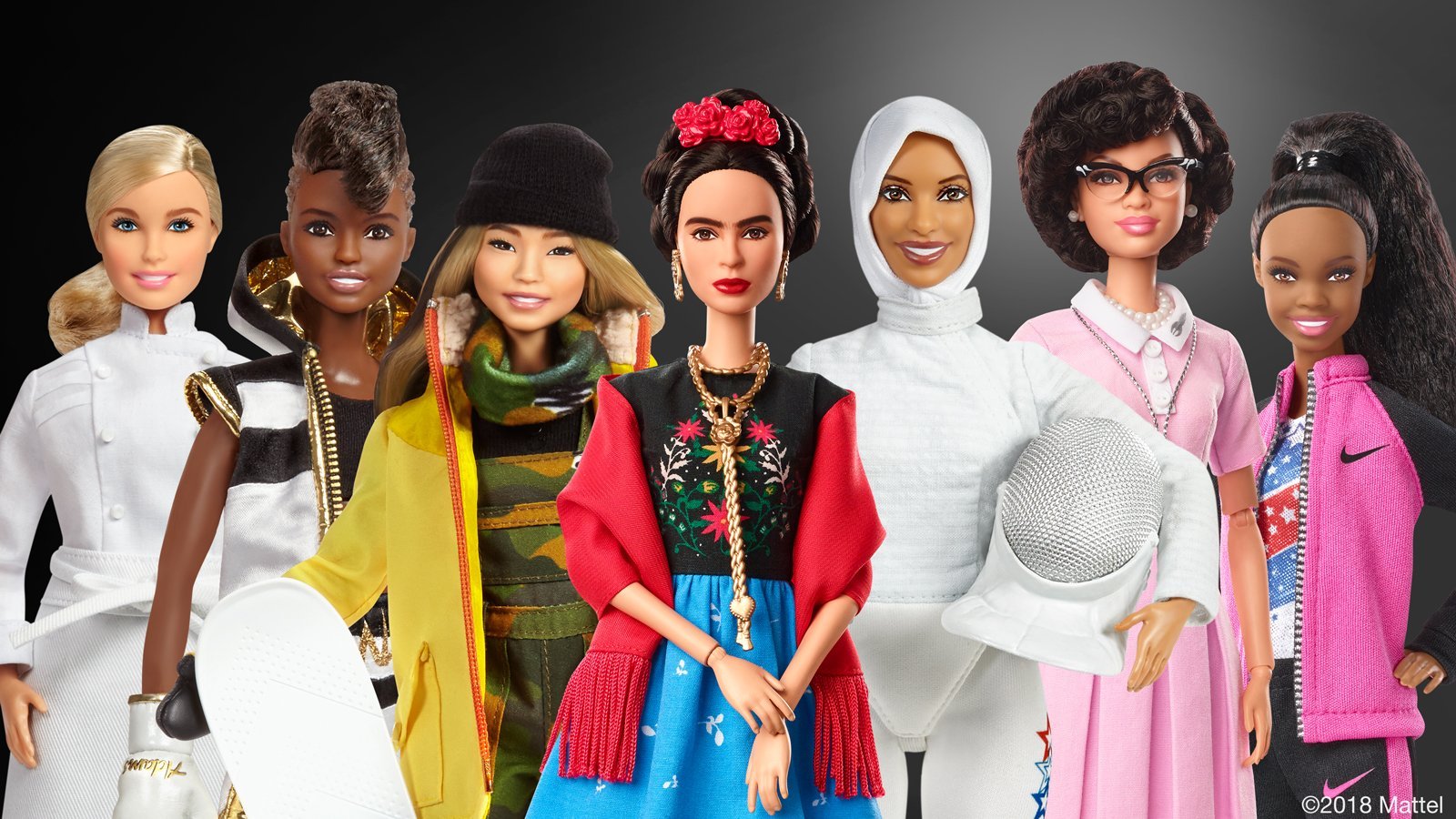 Barbie homenajea a grandes mujeres de la historia con edición especial