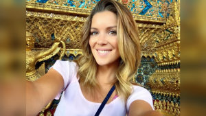 Catalina Vallejos sorprendió en redes sociales posando en topless