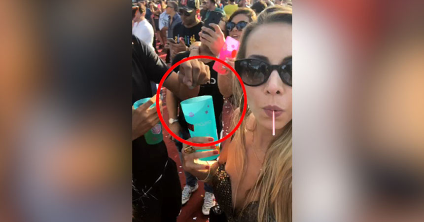 Drogó con burundanga a una chica en un concierto y gracias a una selfie quedó grabado