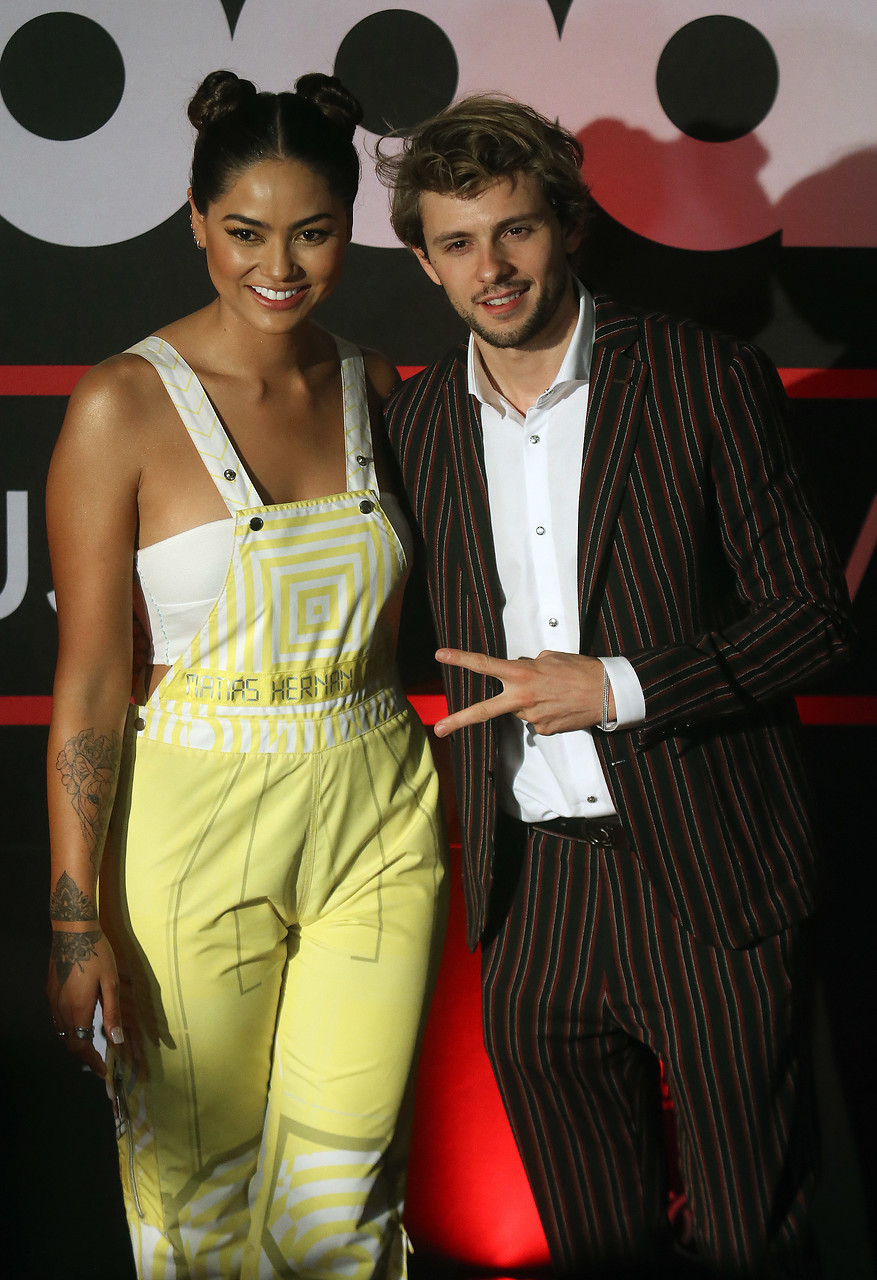 alfombra roja de los Billboard Latin Music Showcase Chile 2018