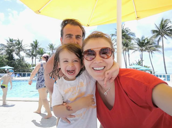 Carla Jara vacaciones