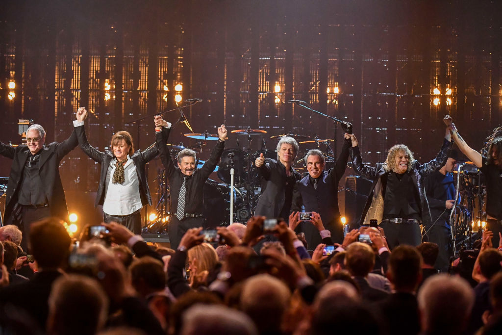 Bon Jovi Salón de la Fama del Rock and Roll