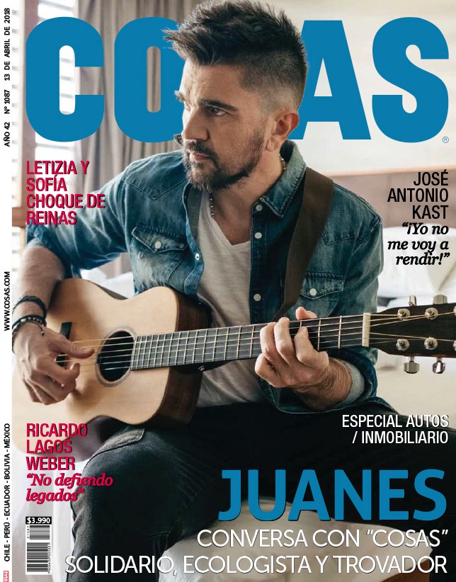 Juanes revista Cosas