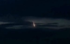 Supuesto ovni es grabado en Huetelauquén