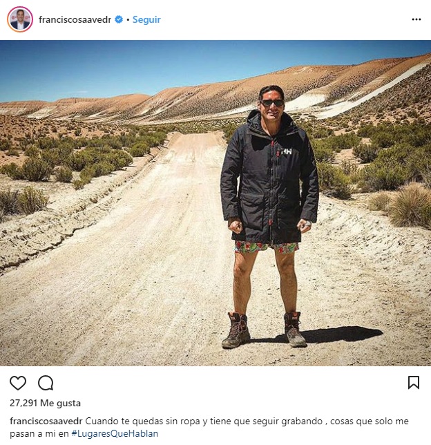 Pancho Saavedra instagram