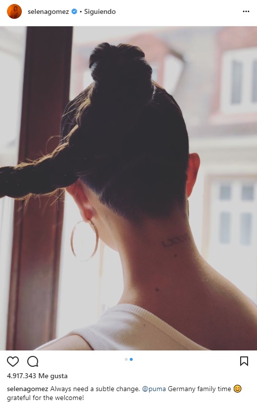 Selena Gomez instagram