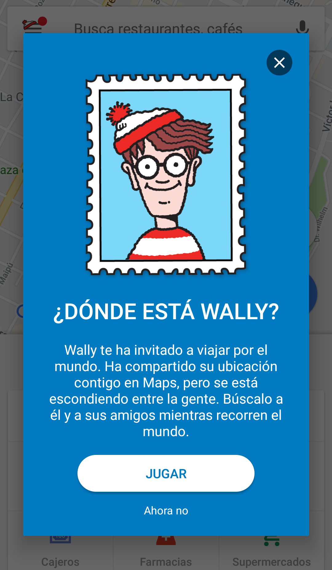 Wally google maps