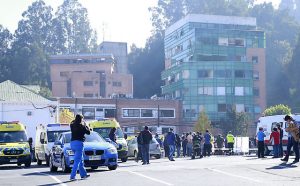 Las impactantes imágenes tras la explosión en el Sanatorio alemán en Concepción