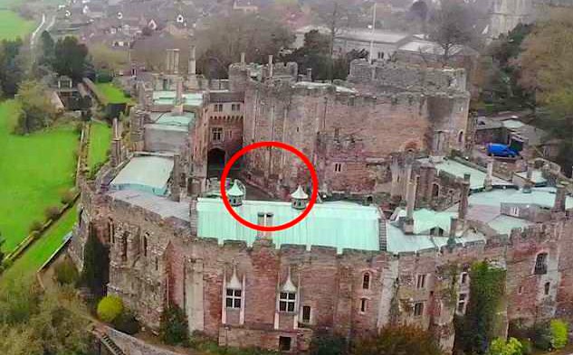 ¡Impactante! Dron capta a "Jinete Fantasma" en castillo de Inglaterra