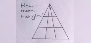 Desafío Viral: ¿Cuántos triángulos hay en esta imagen?