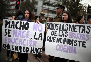 Comienza nueva marcha feminista "contra la violencia machista y educación no sexista".