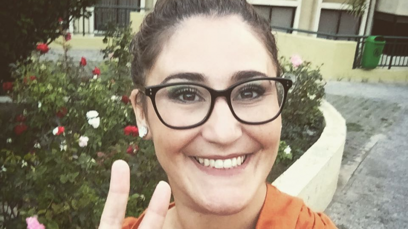 Belén Mora compartió impresionante fotografía de su antes y después