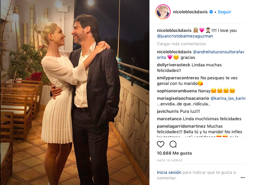 Nicole Block matrimonio