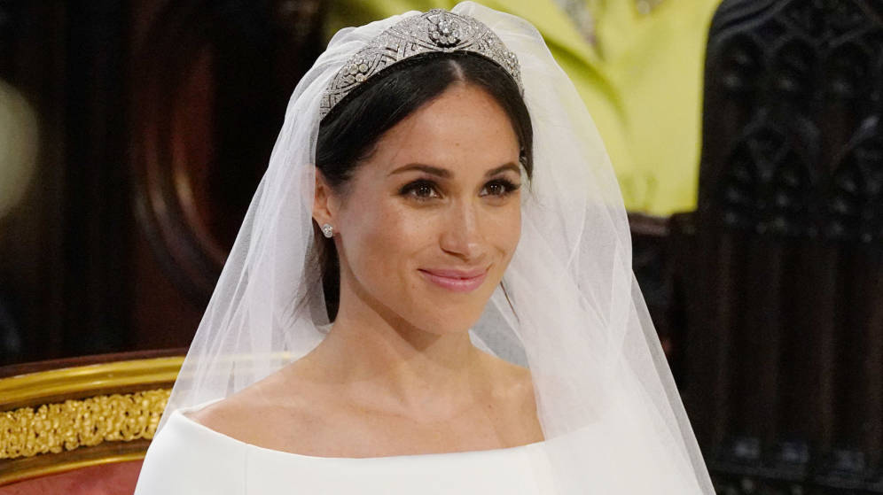 Los detalles tras la tiara que usó Meghan Markle