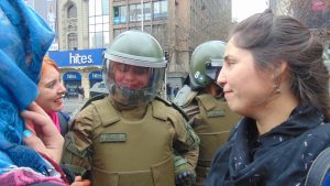 Las emotivas fotografías virales de la marcha de ayer