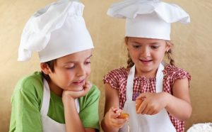 Ganadores del libro "Vamos a cocinar" junto a Abrazados