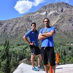 ¡Trabajo en conjunto! Los primos Pangal Andrade y Pedro Astorga son parte de una novedosa campaña publicitaria