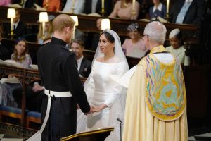 Mira el moderno segundo vestido de novia de Meghan Markle