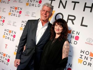 Las emotivas palabras de Asia Argento, la pareja del fallecido chef Anthony Bourdain