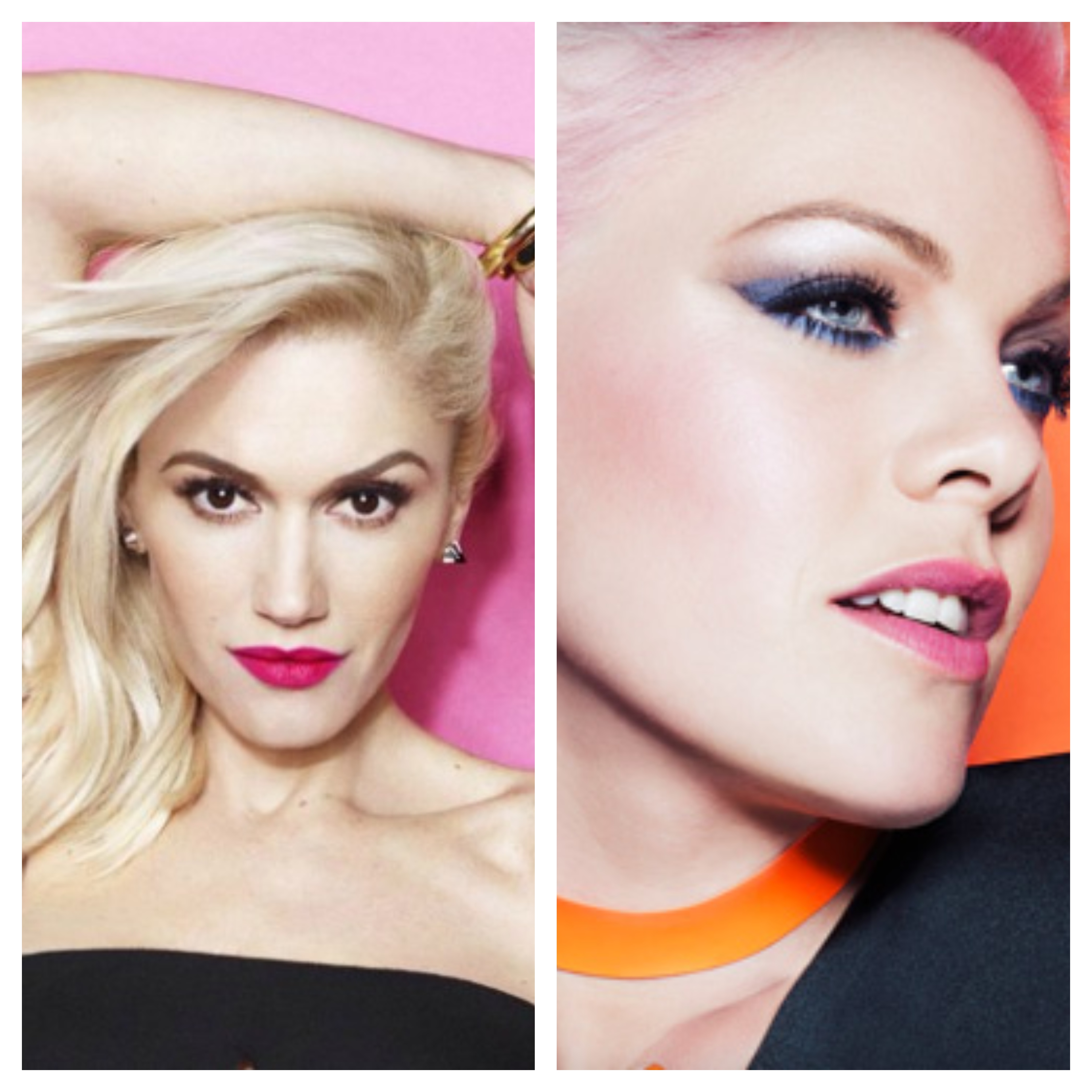 Pink y Gwen Stefani compartieron escenario en Los Angeles