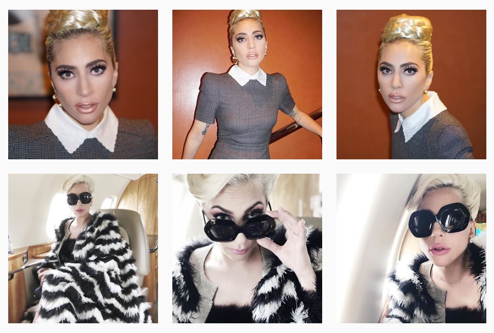 Un proyecto de arte: así es el creativo Instagram de Lady Gaga