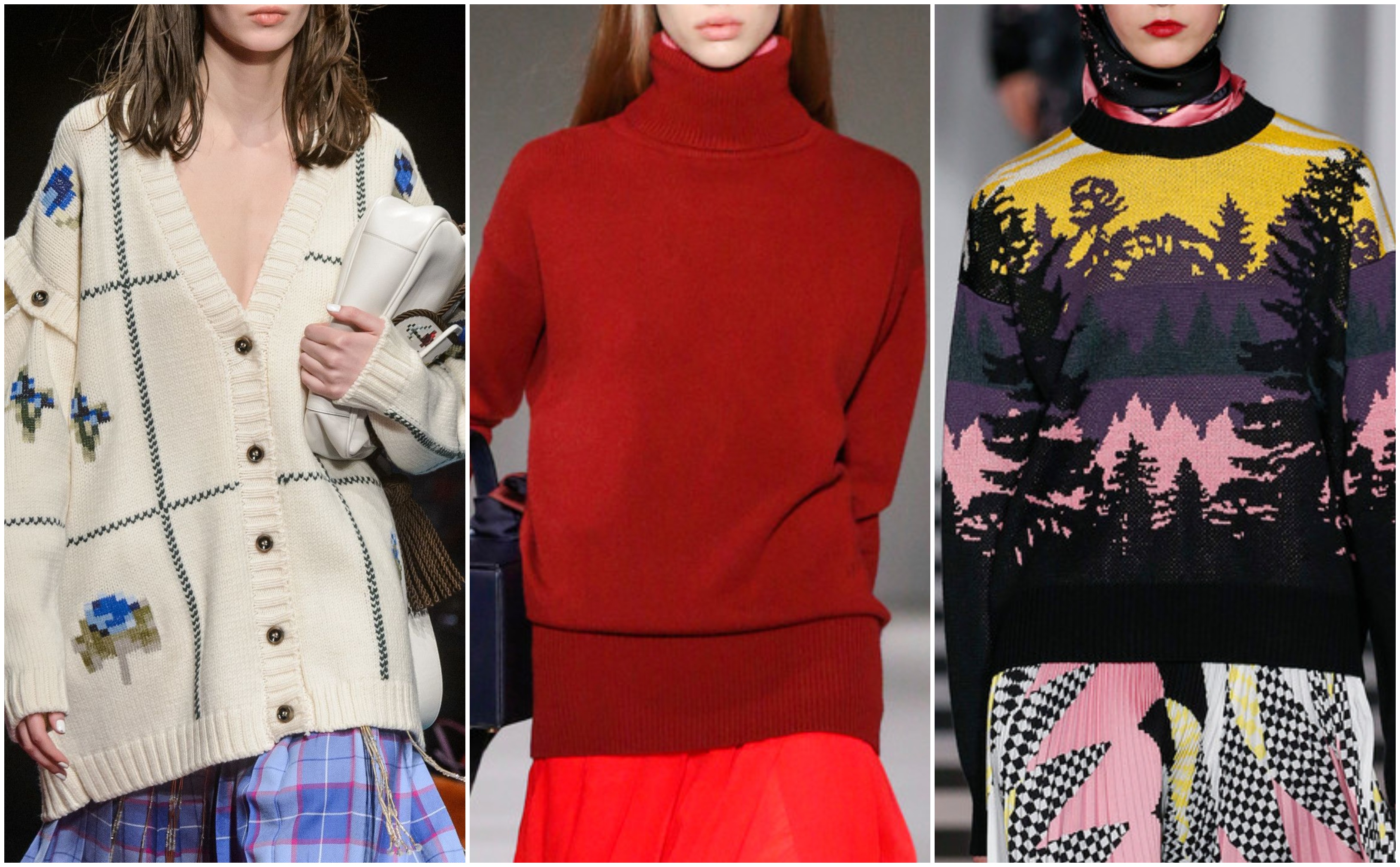 Moda invierno: el sweater en sus distintas variedades se impone esta temporada