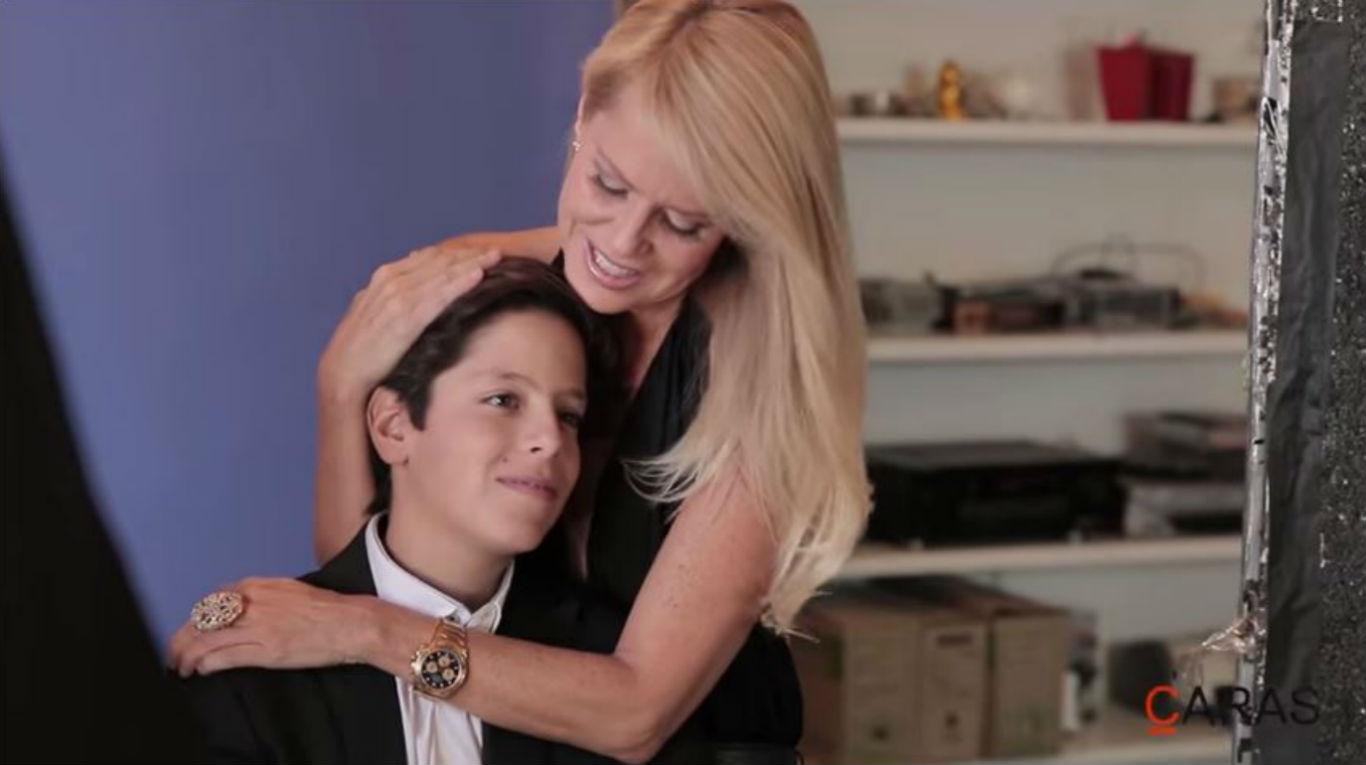 Cecilia Bolocco se refirió al reencuentro de su hijo Máximo con Carlos Menem