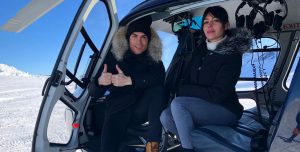 La novia de Cristiano Ronaldo bromeó públicamente con la ausencia de Chile en el mundial