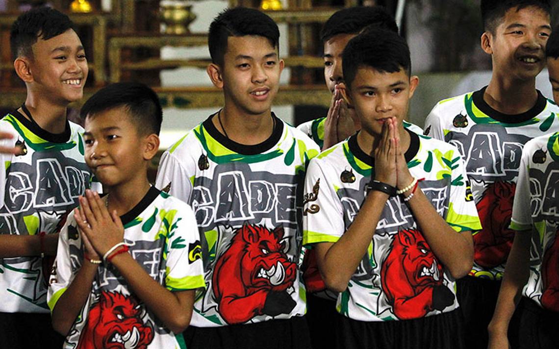 Niños rescatados en Tailandia hablan por primera vez sobre el accidente