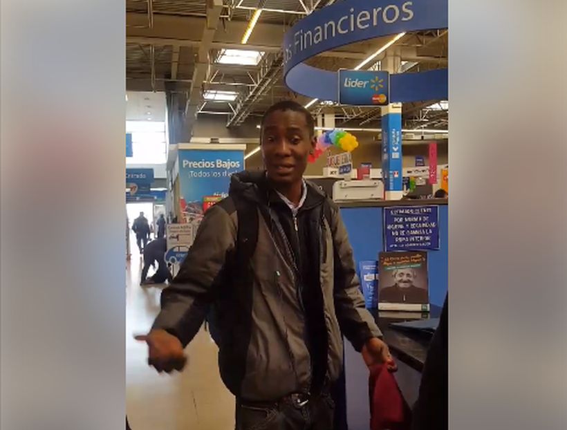 Indignación provoca equivocada detención de cliente haitiano en supermercado de la capital